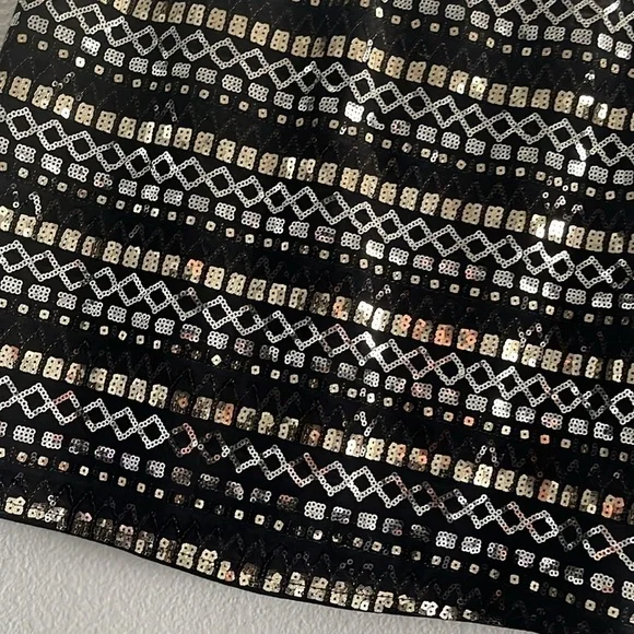 Michel Sequin Mini Skirt Size S|M - Picture 2 of 5